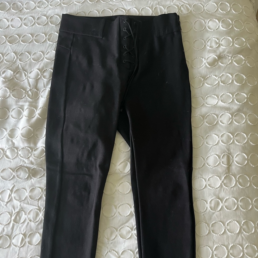 Zara stretchy black leggings